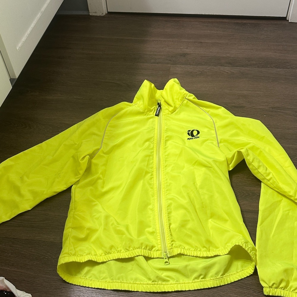 Pearl Izumi Neon Yellow Cycling Jacket